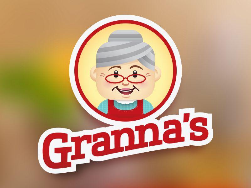Grandma Logo - Granna's Logo by Ryan Kirkpatrick on Dribbble