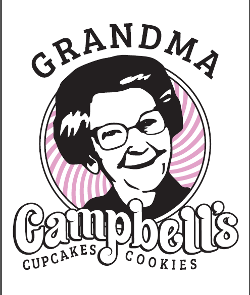 Grandma Logo - Grandma Campbell's Cupcakes logo - Yelp