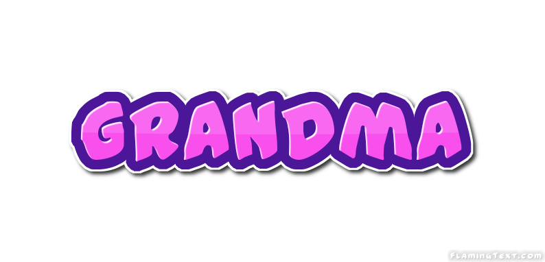 Grandma Logo - Grandma Logo | Free Name Design Tool from Flaming Text