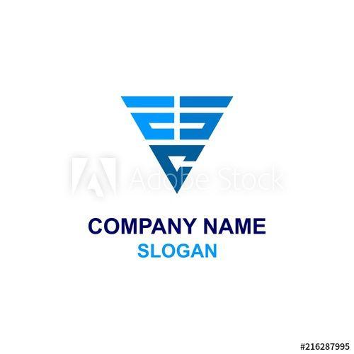 ESC Logo - Triangle ESC letter initial logo. this stock vector