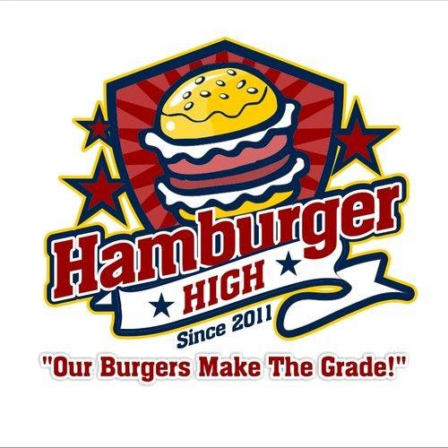 Hamburger Logo - Hamburger High needs a new Logo Design | Logo design contest