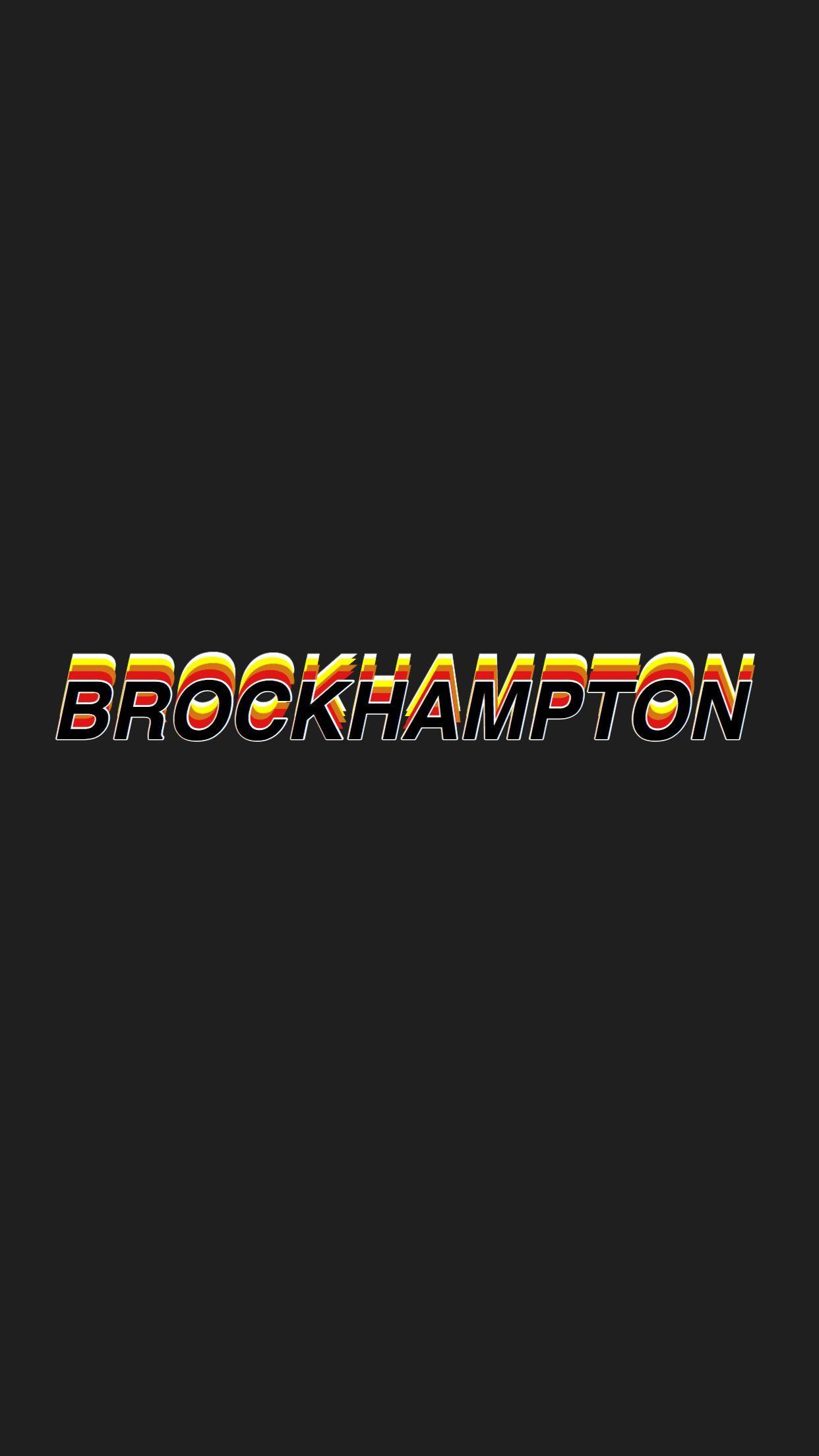 Brockhampton Logo - Brockhampton. BROCKHAMPTON <3. Aesthetic wallpaper, Music