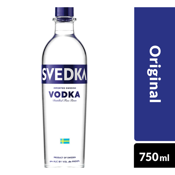 SVEDKA Logo - SVEDKA Vodka, 750 mL Bottle, 80 Proof Vodka | Meijer Grocery ...