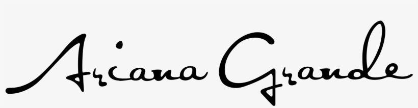 Ariana Logo - Open Grande Logo Dangerous Woman Transparent PNG