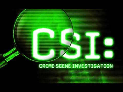 C.S.i Logo - Photoshop Tutorial: How to Make the CSI: Crime Scene Investigation TV logo  & Graphic