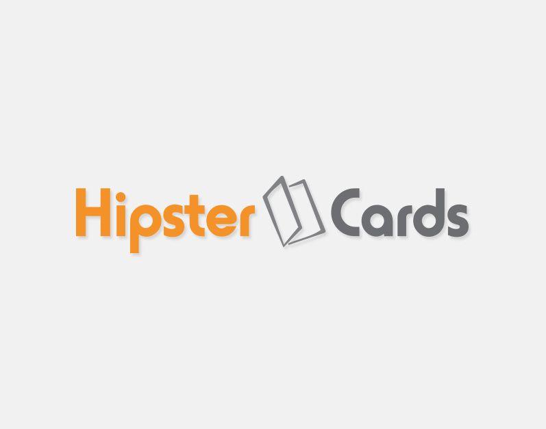 Cards Logo - Hipster Cards Logo. Christopher Green Design