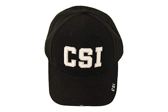C.S.i Logo - CSI Crime Scene Investigation Logo Adult Strapback Hat