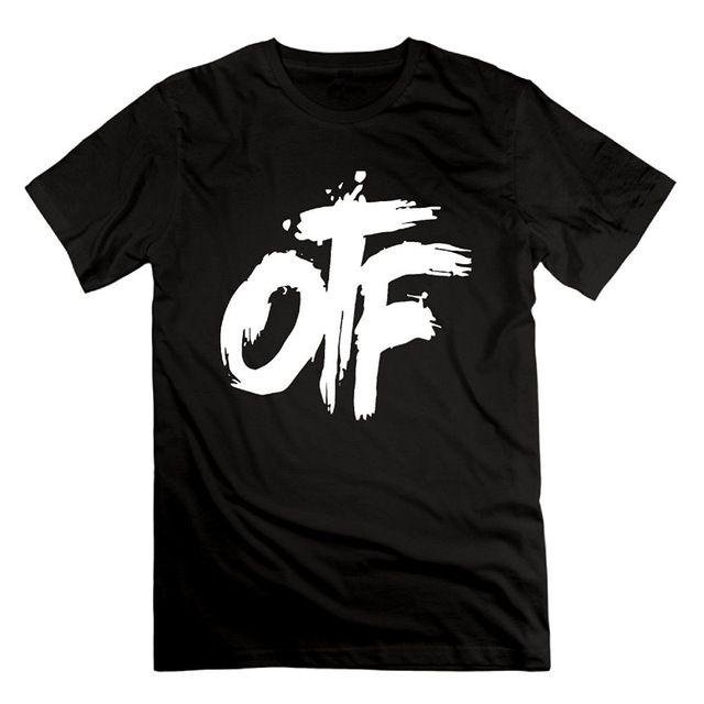 OTF Logo - Streetwear Short Sleeve Tees Men's OTF LOGO Cotton Short Sleeve T Shirts  tee shirt homme high quality top tees-in T-Shirts from Men's Clothing & ...