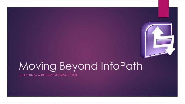InfoPath Logo - Beyond InfoPath