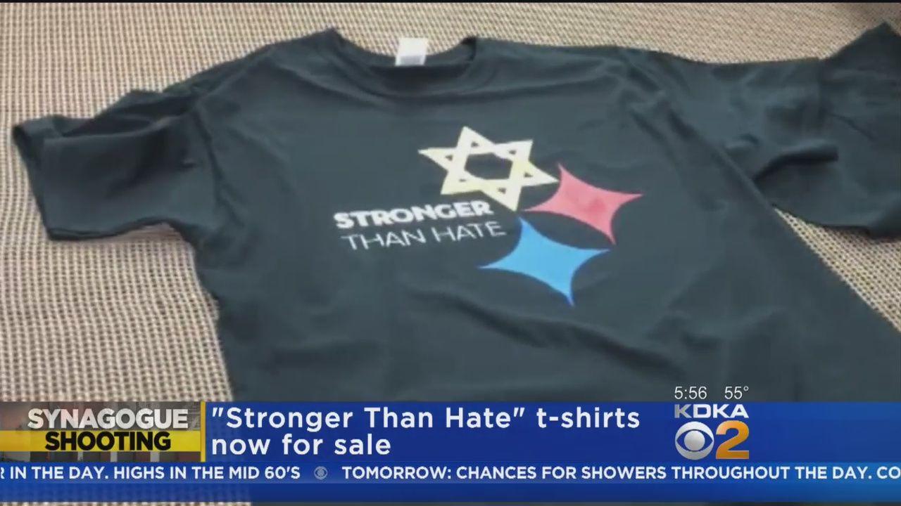 KDKA Logo - 'Stronger Than Hate' T-Shirts Go On Sale In Pittsburgh
