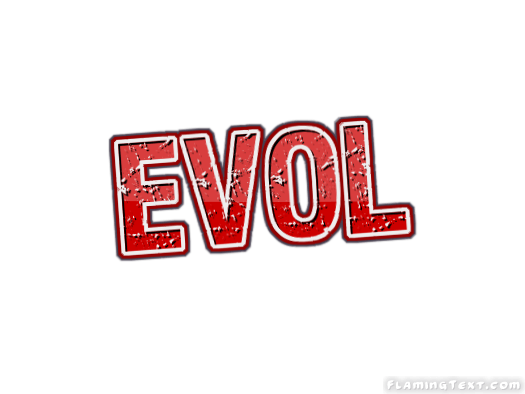 Evol Logo - Evol Logo | Free Name Design Tool from Flaming Text