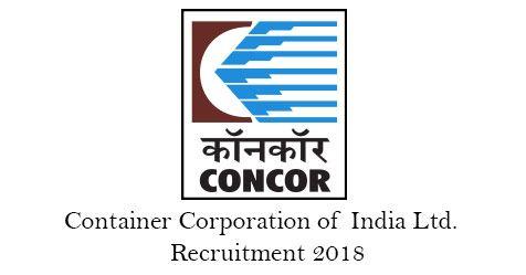 Concor Logo - CONCOR Recruitment 2018 : Post of Gr. General Manager