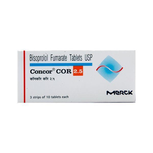 Concor Logo - Concor Cor 2.5mg Tablet 10'S