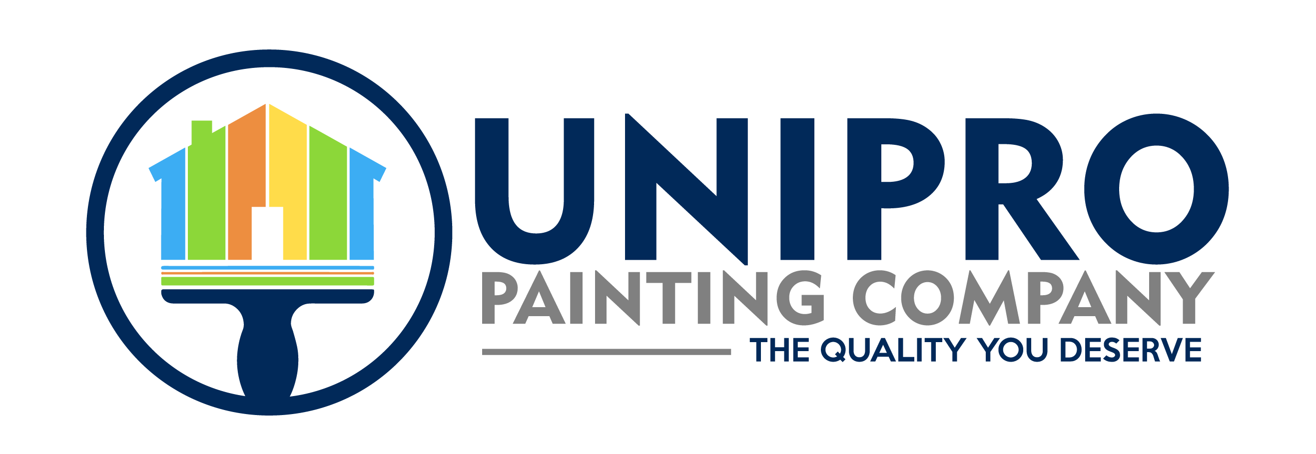 UniPro Logo - Painting Company | Unipro Painting Company | Wall Painting