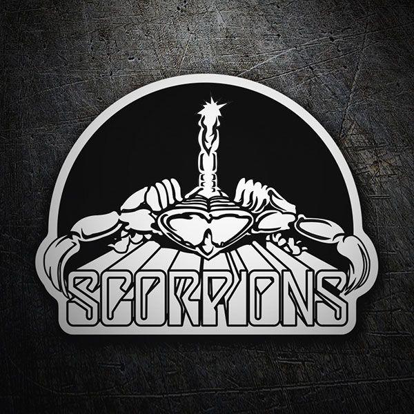 Scorpions Logo - Sticker Scorpions Logo