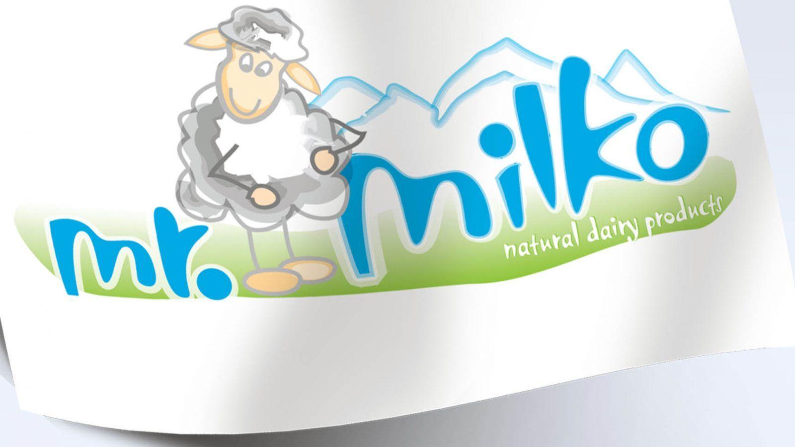 Milko Logo - Branding Design. Σχεδιασμός Συσκευασίας. Λογότυπο