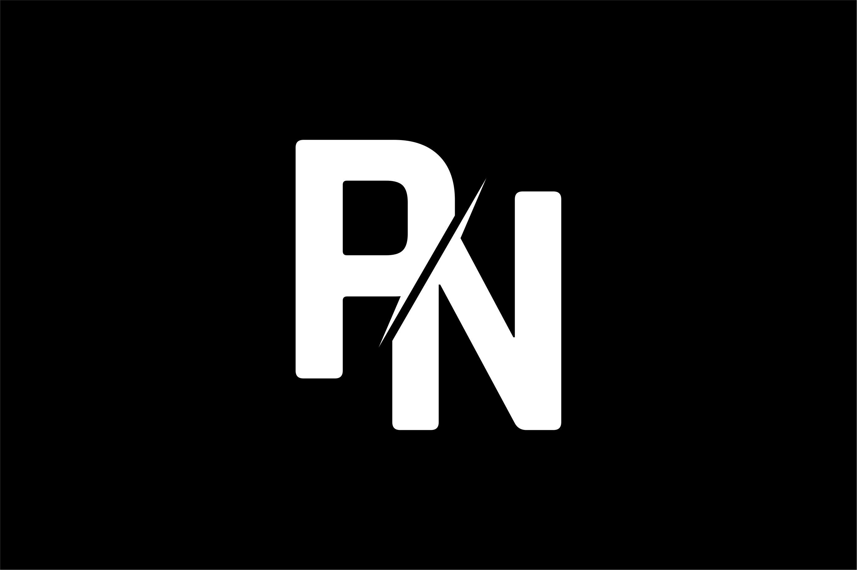 PN Logo - Monogram PN Logo Design