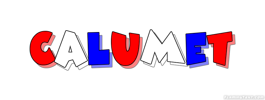 Calumet Logo - United States of America Logo. Free Logo Design Tool from Flaming Text