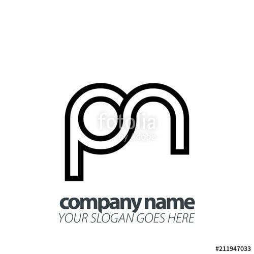 PN Logo - Initial Letter PN Design Linked Logo