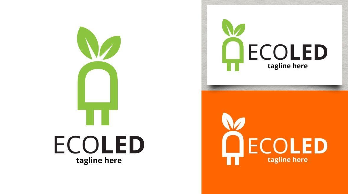 LED Logo - Eco - Led Logo - Logos & Graphics