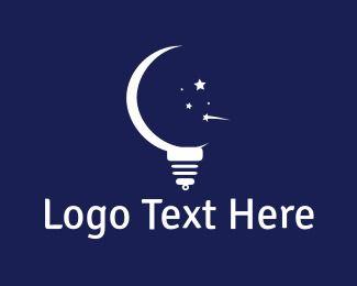 Lamp Logo - Moon Lamp Logo