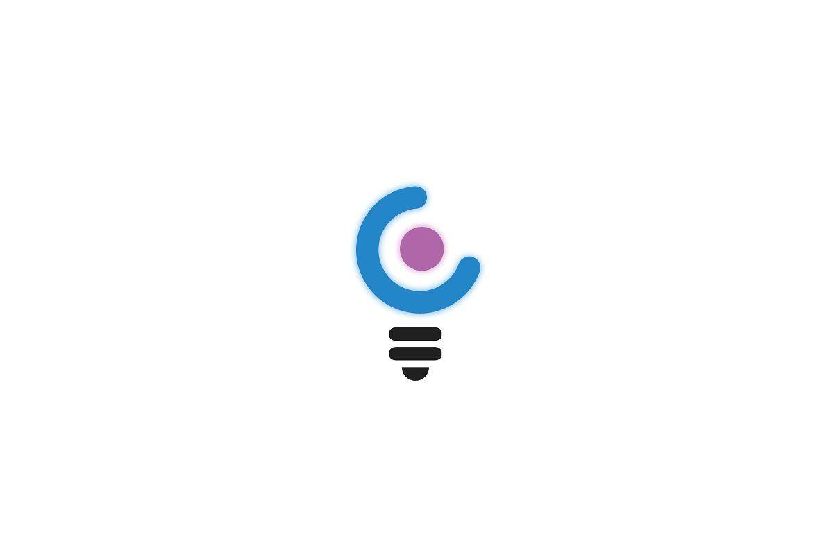 Lamp Logo - C and Lamp