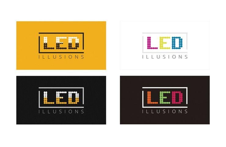 LED Logo - Logo for led illusions | The Creative Design By Axis Web Art