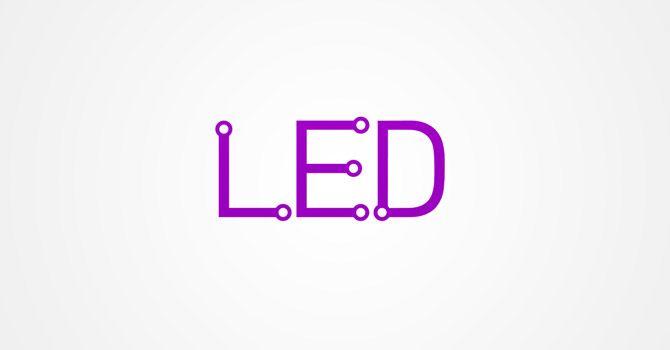 LED Logo - LED - Logotypes - Freelance designer Maxim Orlovsky. Website design ...