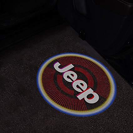 Lamp Logo - Behave Car Door LED Laser Jeep Logo Projector Lights No