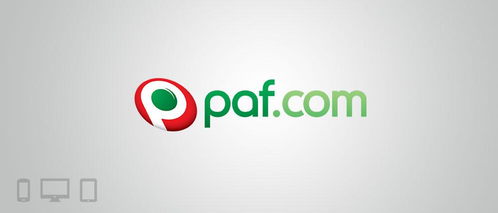 PAF Logo - Paf online casino - a great place to play casino and sportsbook