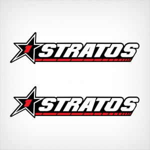 Stratos Logo - STRATOS Logo Decals Boat Decals Decals