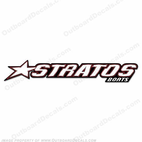 Stratos Logo - Stratos Boats Logo Decal - 24