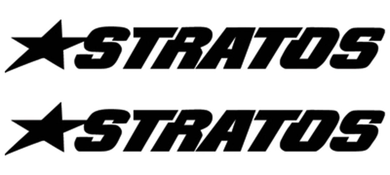 Stratos Logo - Stratos Boats Logo Decal Sticker