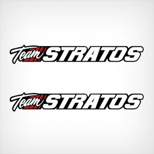 Stratos Logo - STRATOS Logo Decals Boat Decals Decals