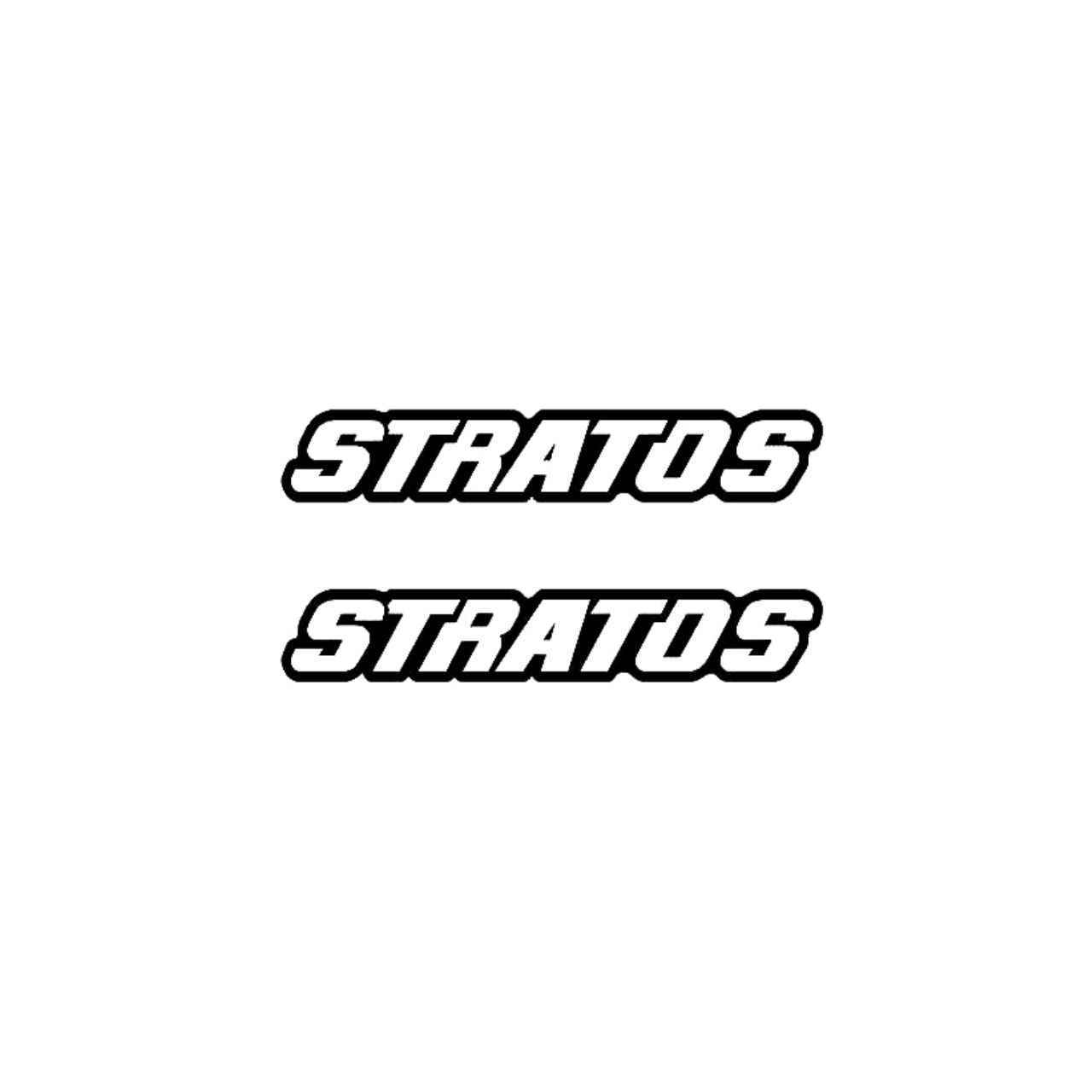 Stratos Logo - Stratos 278 Bass Mid 1990s Style Boat Kit Decal Sticker