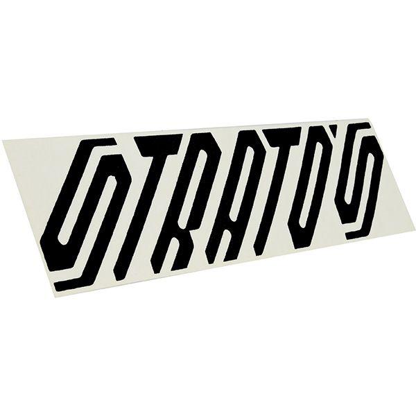 Stratos Logo - LANCIA STRATOS Logo Sticker(Die Cut) : Italian Auto Parts & Gagets