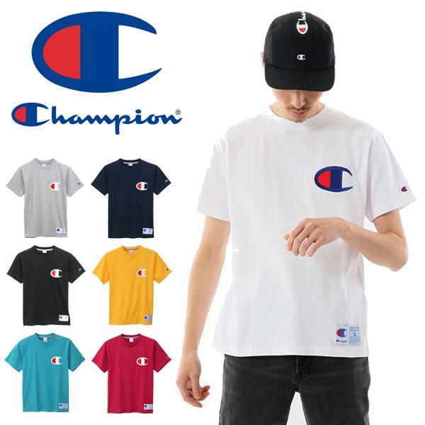 2nd Logo - 20% OFF sale SALE Champion champion big logo embroidery short sleeves  T-shirt American casual decalogo men gap Dis big C BIC logo half T  cut-and-sew ...