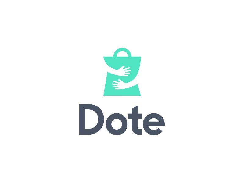 Dote Logo - Dribbble - dote-full.jpg by Brandclay