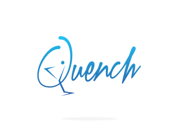 Quench Logo - Custom Logo Design | Logosigner | With money Back Guarantee