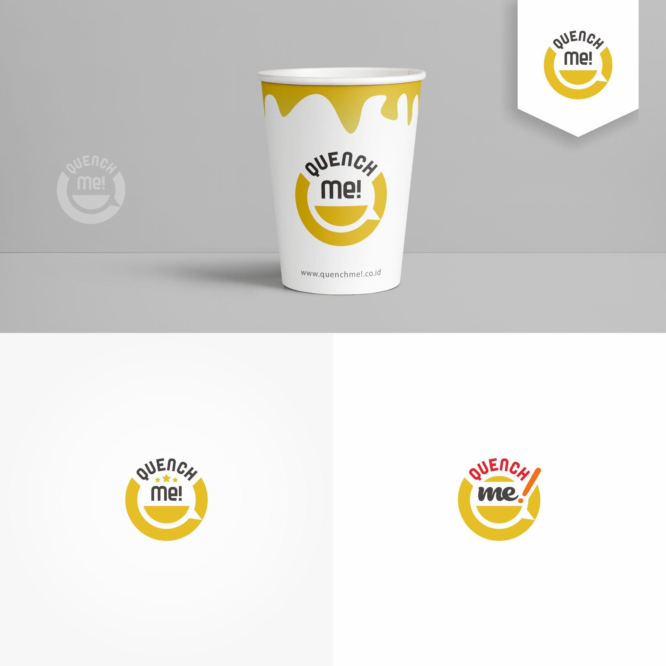 Quench Logo - Sribu: Logo Design - Desain Logo Untuk Merek Minuman Quench