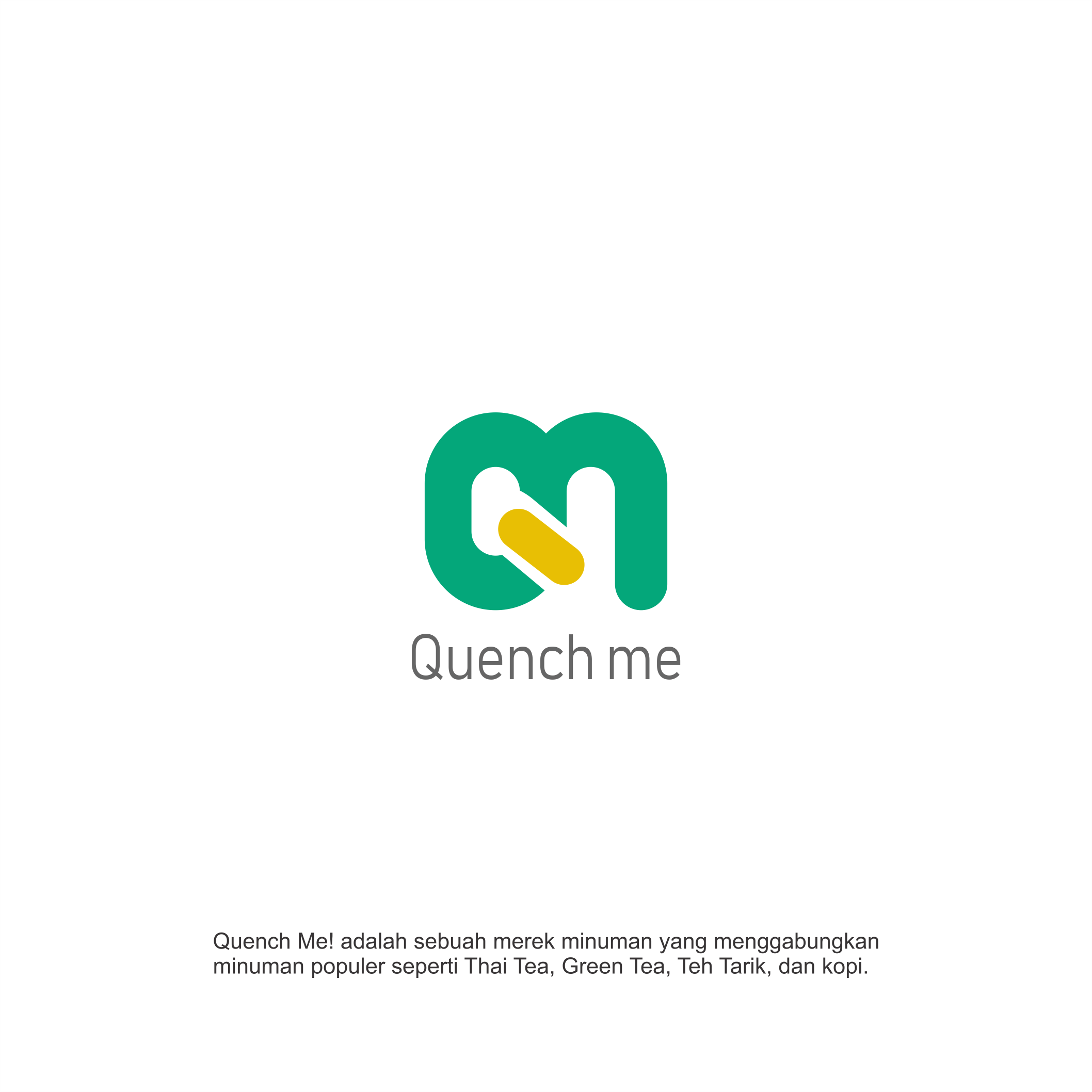 Quench Logo - Gallery. Desain Logo Untuk Merek Minuman Quench Me!