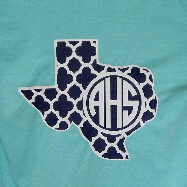 Quatrefoil Logo - Quatrefoil Texas with AHS Heart Comfort Colors