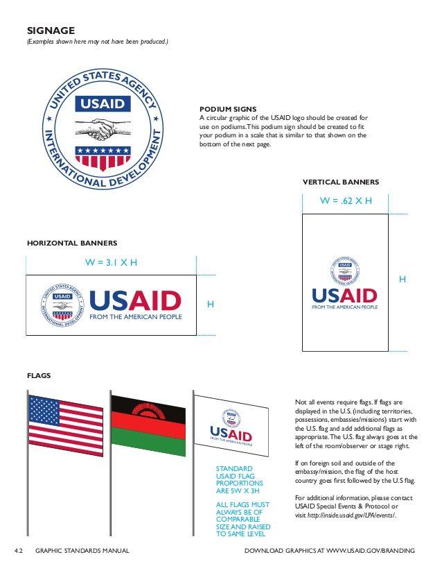 USAID Logo - USAID Graphic Standards Manual