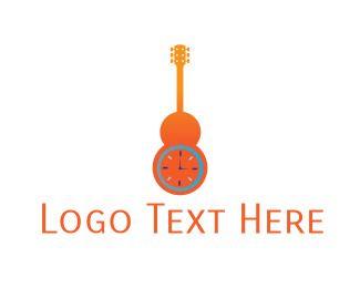 Instrument Logo - Guitar Time Logo