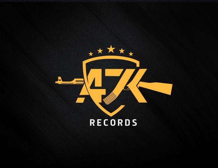 AK-47 Logo - AK 47 Records Logo and Website Designer Company in Chandigarh