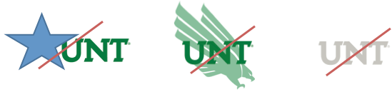 UNT Logo - University Marks (Logos) | UNT Identity Guide