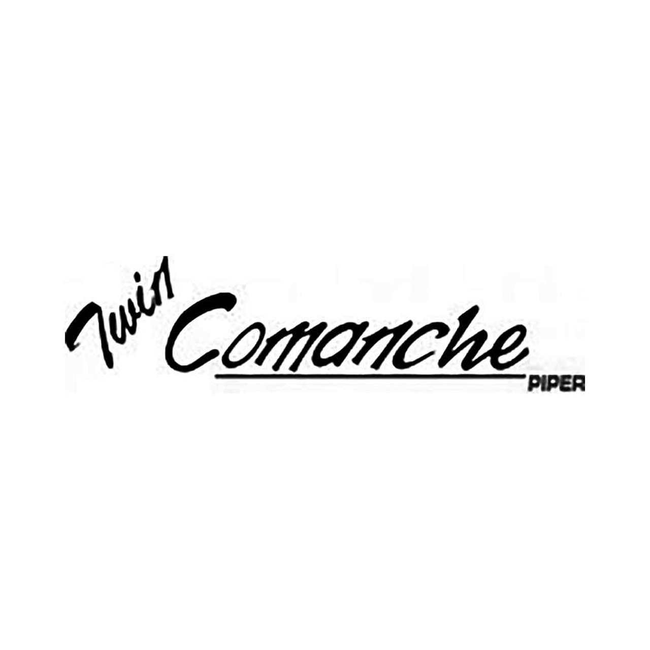Comanche Logo - Piper Twin Comanche Logo Vinyl Decal Graphic