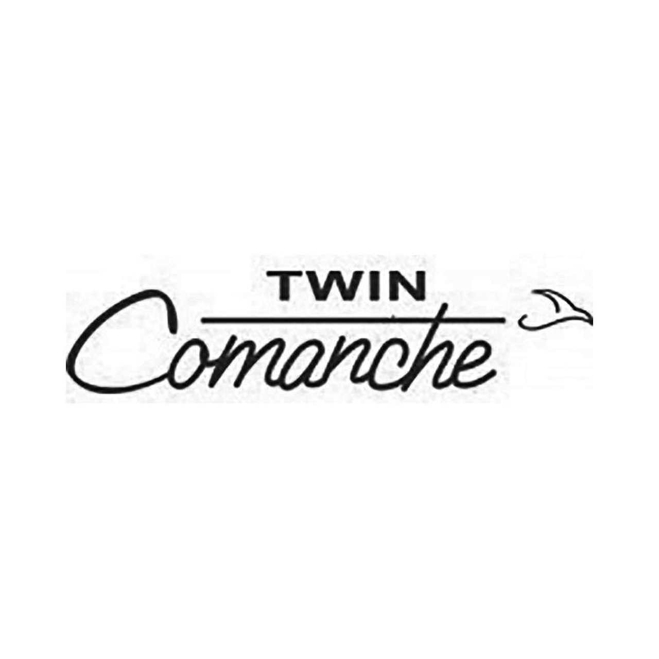 Comanche Logo - Piper Twin Comanche Vinyl Decal Graphic