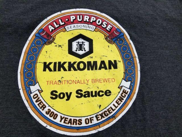Kikkoman Logo - Details about Kikkoman Soy Sauce Logo Graphic Foodie Asian Cooking  Seasoning LARGE T SHIRT