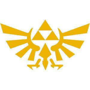 Triforce Logo - Legend of Zelda Hyrule Crest TriForce Logo 3